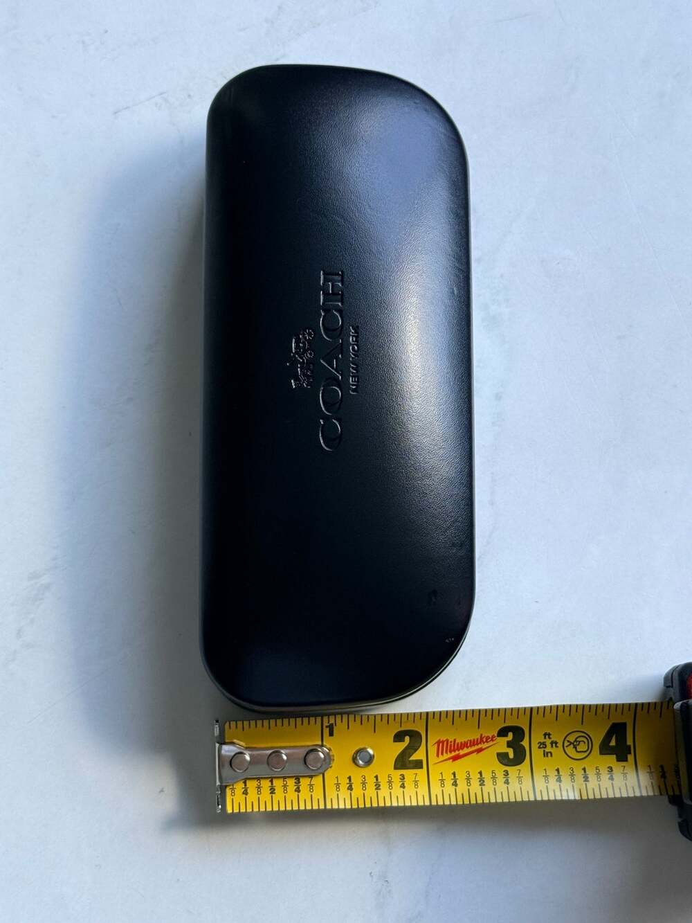 Coach New York Black Hard Eyeglasses Sunglasses Case